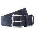 Fashion style navy color suede belt